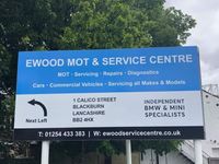 Ewood MOT & Service Centre Logo