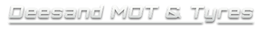 Deesand Mot's and Tyres Logo