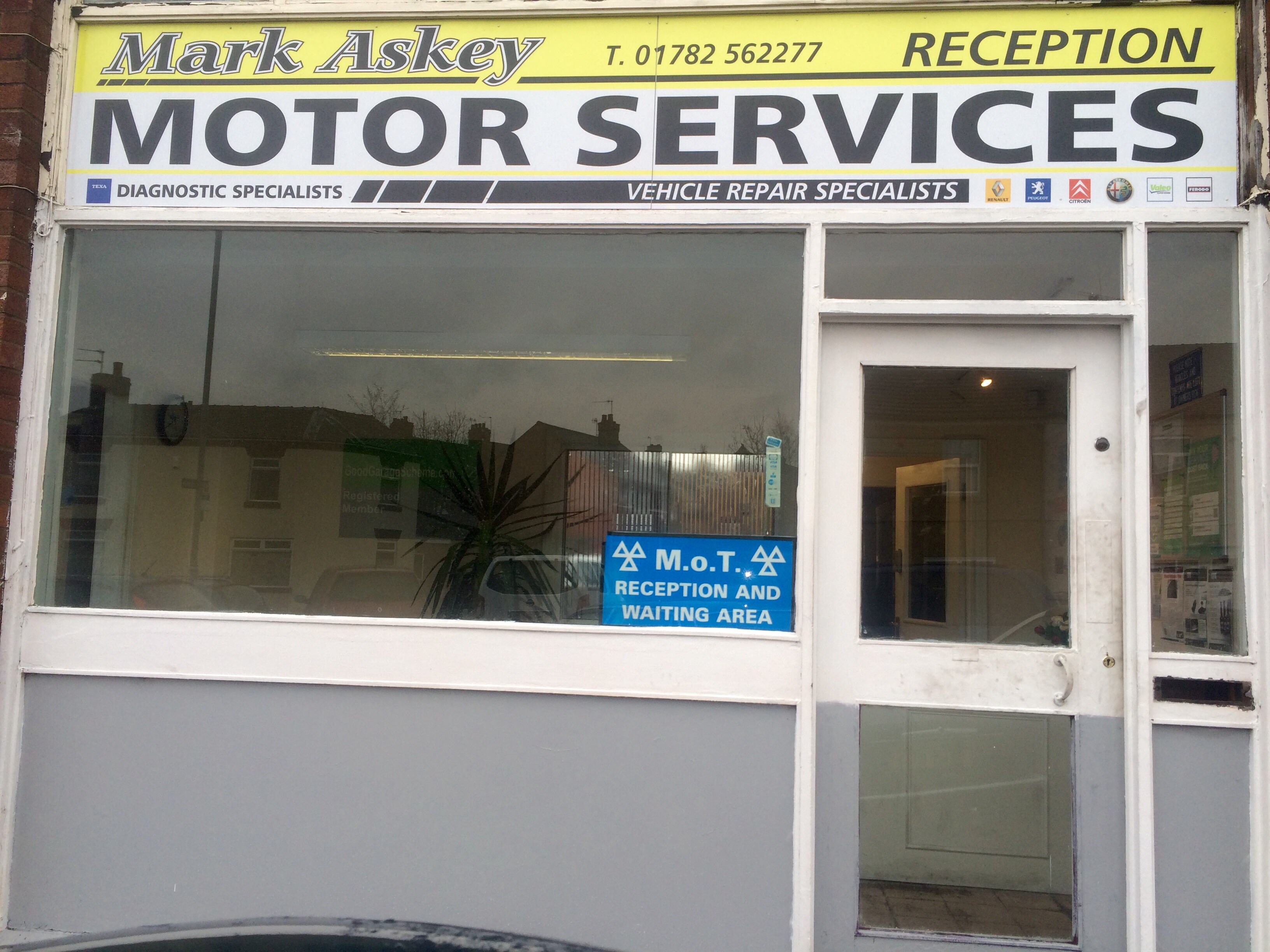 Mark Askey Motor Services Logo