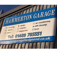 Hammerton Garage Hedge End Logo