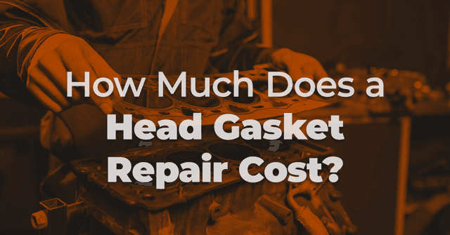 The article title over a mechanic attaching a head gasket to an engine block, in an orange overlay.