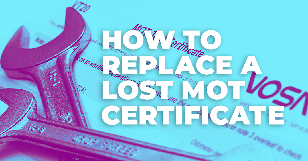 How to Replace a Lost MOT Certificate BookMyGarage