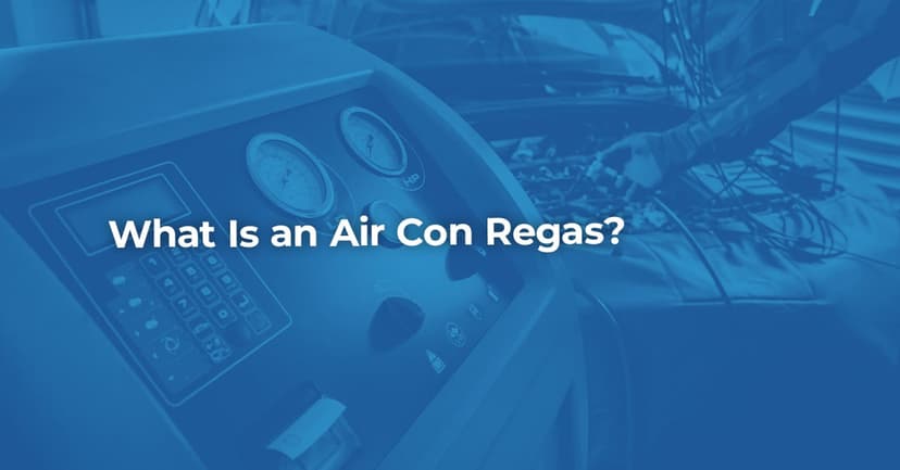 What is an Air Con Regas?