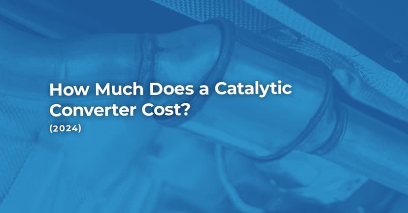How Much Does a Catalytic Converter Cost?