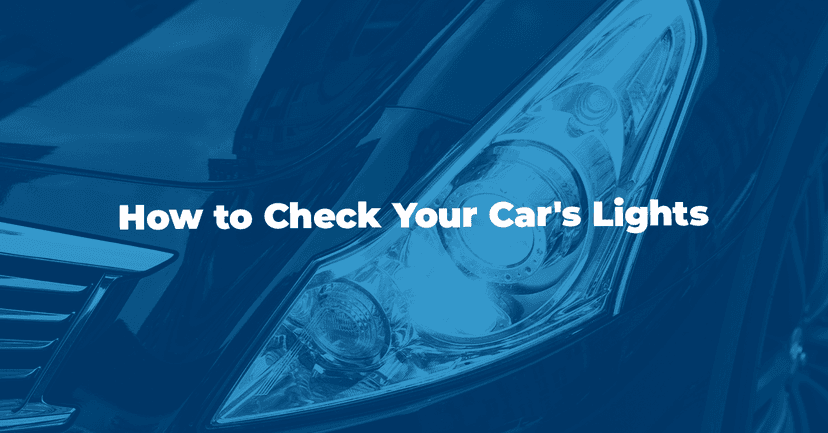How to Check Your Car Lights