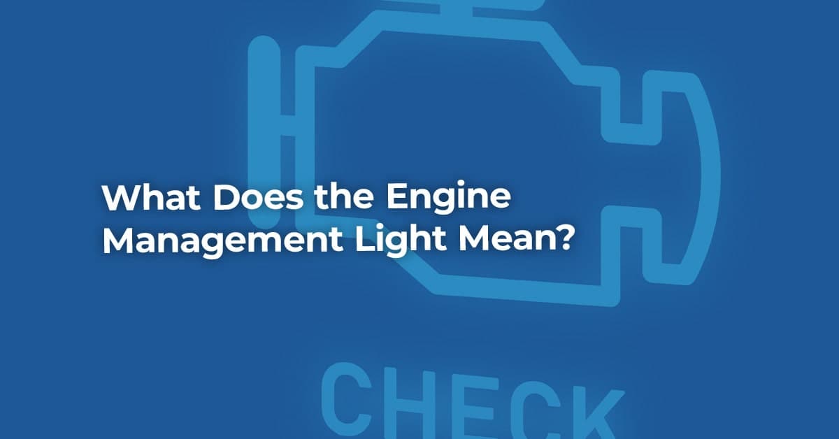 The article title over an engine management warning light illuminated.