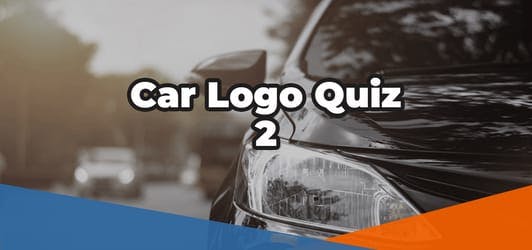 close up of black car with logo obscured to guess as part of the quiz