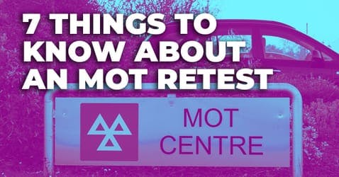 7 Things to Know About an MOT Retest Thumbnail
