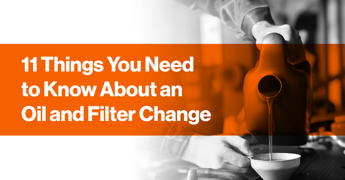 11 Things You Need to Know About an Oil and Filter Change Thumbnail