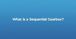 Sequential Gearbox title on blue background