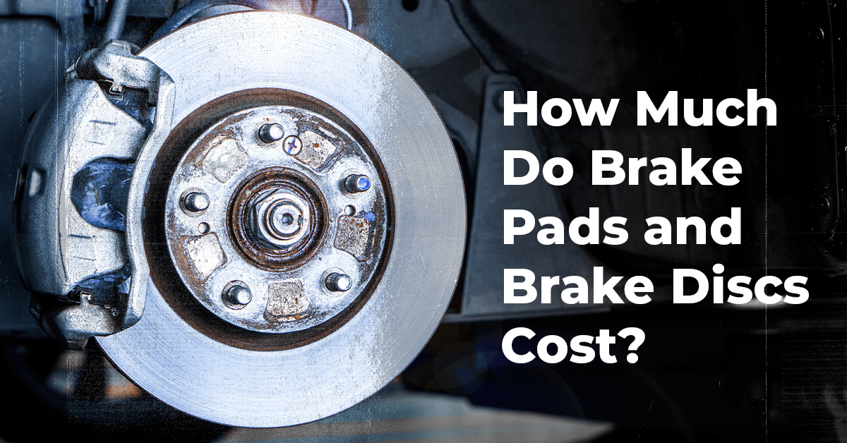 The article title beside a brand new brake disc, unattached from a car.