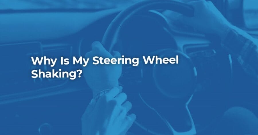 The article title over a person's hands on a steering wheel, which is shaking in the car.