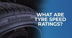 The article title over a tyre with the tyre size information visible, with a blue overlay.