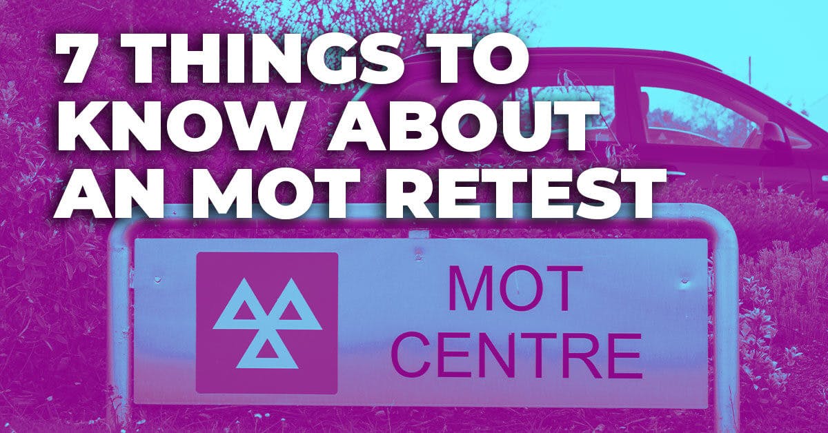 7 Things To Know About An MOT Re-Test