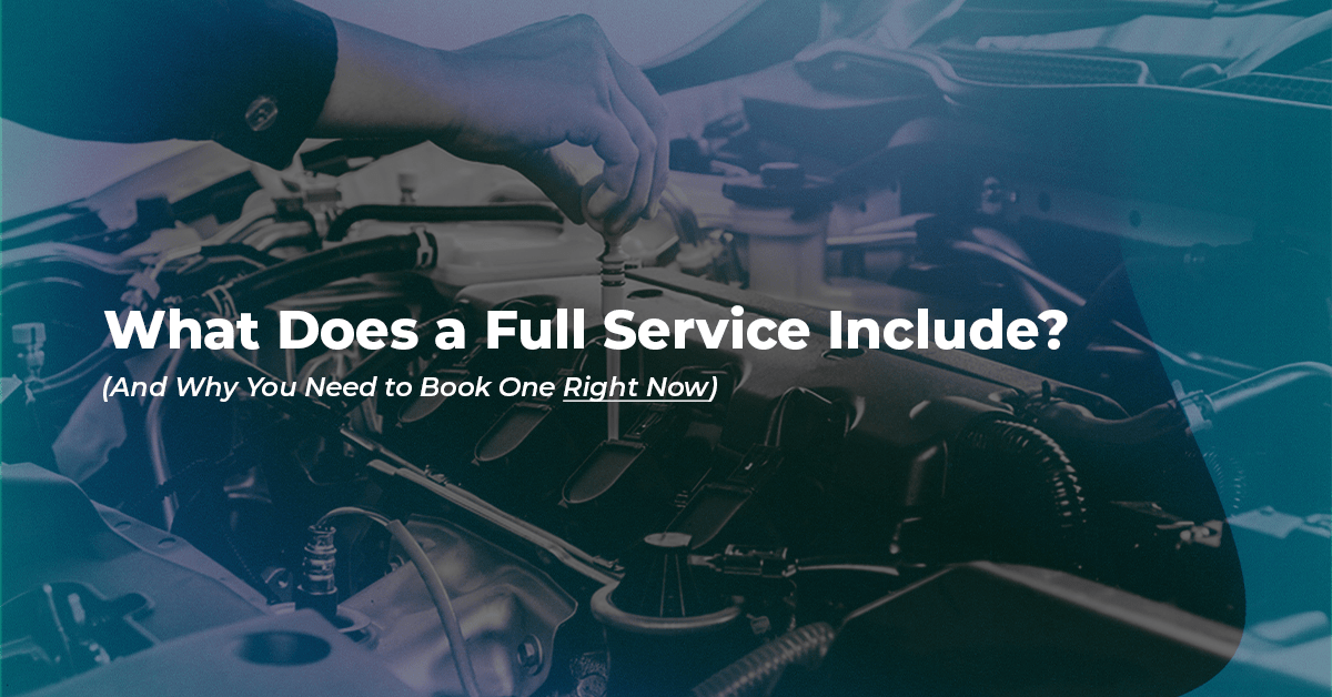 What does a full service include?