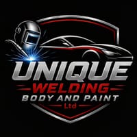Unique Welding Body Mechanical Logo