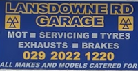Lansdowne Road Garage Logo