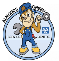 Almonds Green Service Center Logo