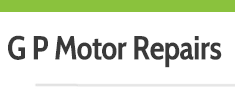 G P Motor Repairs Logo