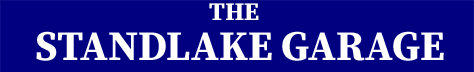 THE STANDLAKE GARAGE Logo