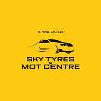 Sky Tyres & MOT Centre Logo