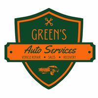 Greens auto services Logo