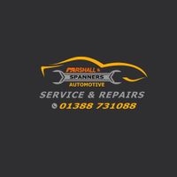 Marshall and Spanners Automotive Logo