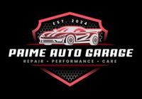 Prime Auto Garage Logo